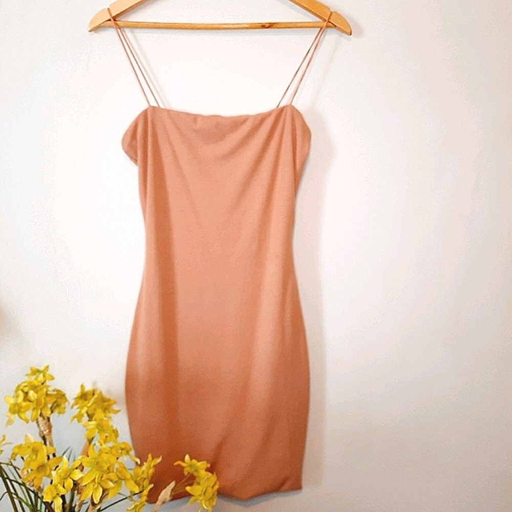 Love Tree Terracotta Bodycon Dress